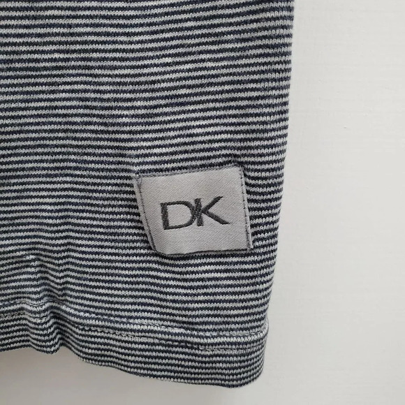 Donna Karan Intimates Women's Gray Stripe Sleeveless Sleep Tank Top Size M - Picture 2 of 4